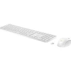 Trådløst Tastatur og Mus - HP 650 - Hvid