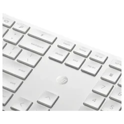 Trådløst Tastatur og Mus - HP 650 - Hvid