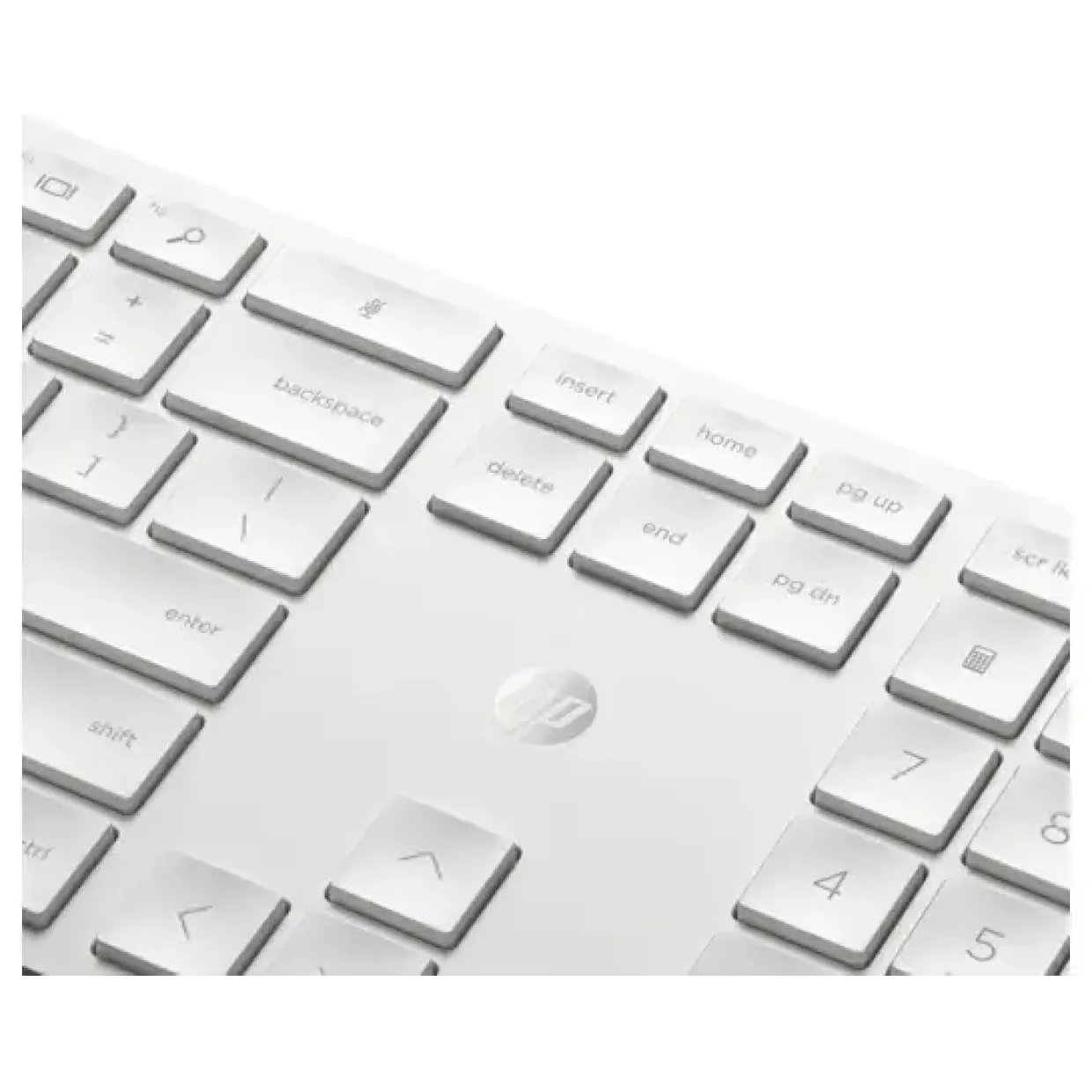 Trådløst Tastatur og Mus - HP 650 - Hvid