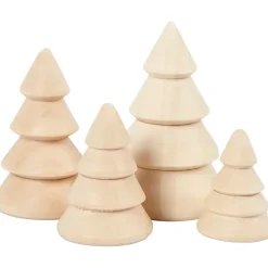 Træjuletræer - Kejsertræ 3,3–6,3 cm 4 stk