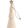 Træ juletræ i birk H9 cm - 1 stk