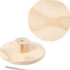 Træknage diameter 15 cm dybde 4,5 cm fyr | rund