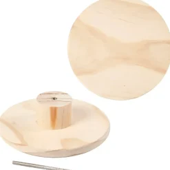 Træknage diameter 15 cm dybde 4,5 cm fyr | rund