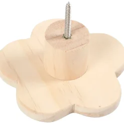 Træknage diameter 11 cm dybde 4,5 cm fyr | blomst