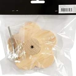 Træknage diameter 11 cm dybde 4,5 cm fyr | blomst