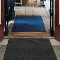 Tørremåtte - Matting - Solett 60x90cm 8mm grå m/kantliste