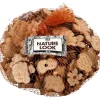 Træskiver med bark mix 15-40 mm tykkelse 5 mm - 230 gram