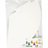 Tryllehat hvid Højde 23 cm Diameter 16,5 cm - 50 stk