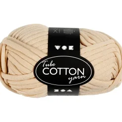 Tubegarn L: 45 m beige 100 g