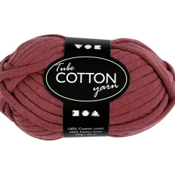 Tubegarn - L: 45 m lilla 100g