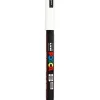 Tusch - Posca PC-1MR - 0,7 mm - Hvid - Ekstra-fine