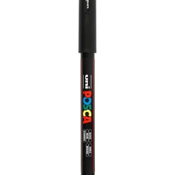Tusch - Posca PC-1MR - 0,7 mm - Sort - Ekstra smal spids