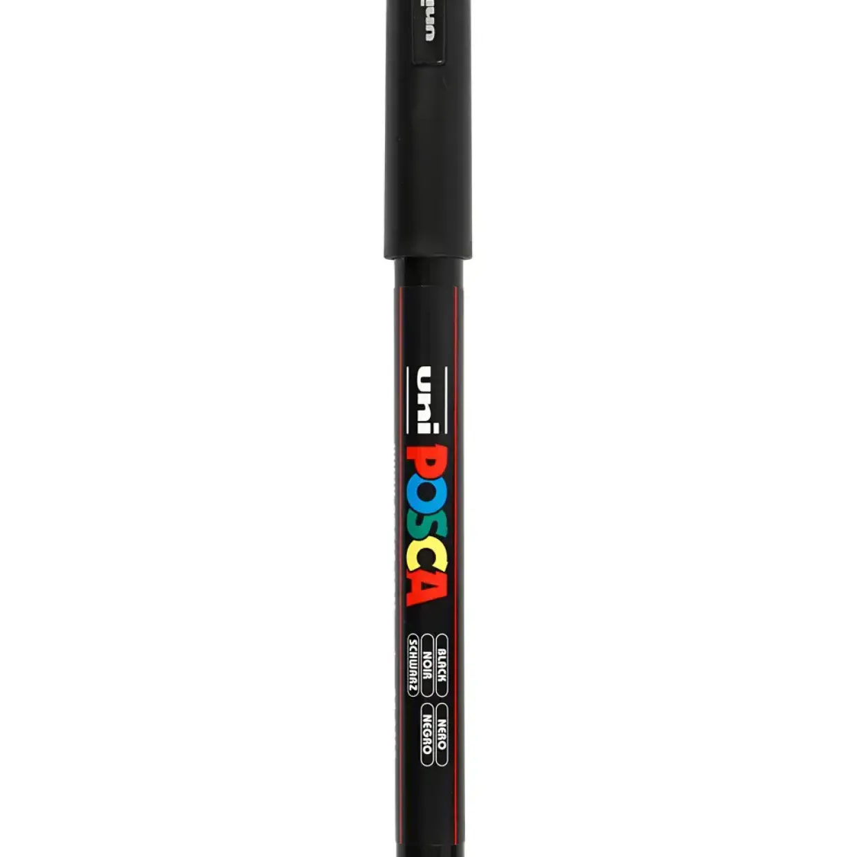 Tusch - Posca PC-1MR - 0,7 mm - Sort - Ekstra smal spids