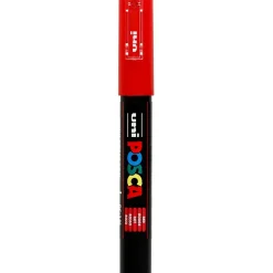 Tusch Posca stregtykkelse: 0,7 mm PC-1M red - extra-fine
