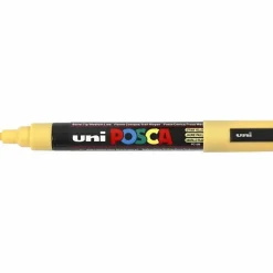 Tusch Posca, stregtykkelse: 2,5 mm, PC-5M , straw yellow, medium, 1stk.