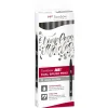 Tuschsæt - Tombow Dual Brush Pen 6C - 6 grå nuancer - Dobbelt spids