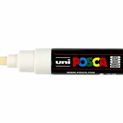 Tusch - Uni Posca PC-8K - 8 mm - Hvid - Broad - 1 stk