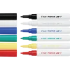 Tusser til sten og tekstil - Pilot Pintor Classic Mix - Fine 1,0mm - 6 stk - Ass. farver
