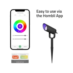 Udendørs spotlight - Hombli Smart Spot Light - RGB - 1 stk