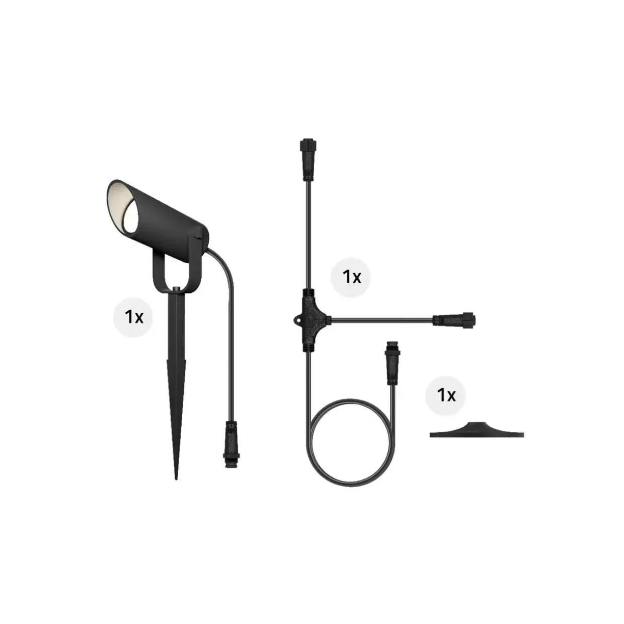 Udendørs spotlight - Hombli Smart Spot Light - RGB - 1 stk