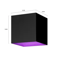 Udendørs væglampe Hombli Smart V2 Black