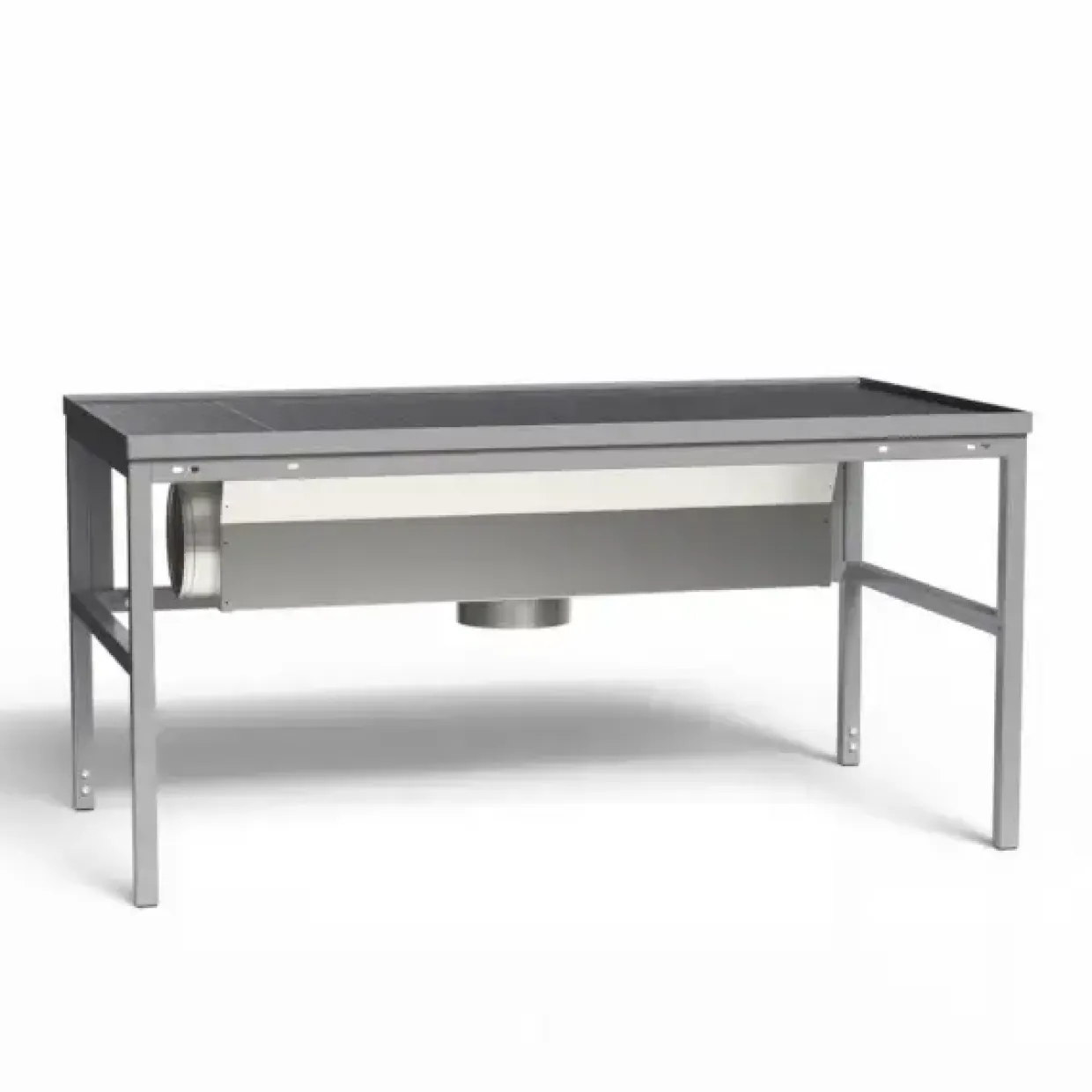 Udsugningsbord - Let H-stel - 1500x800 mm - Justerbar højde 700–950 mm