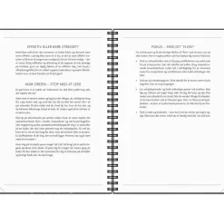 Ugekalender - Få det gjort - A5 - Spiral - Sort - 2027 - Mayland - 27227300
