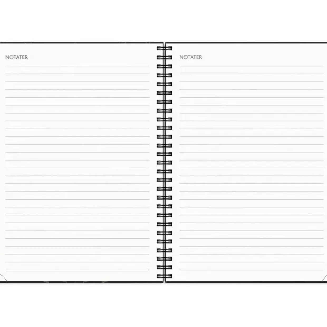 Ugekalender - Få det gjort - A5 - Spiral - Sort - 2027 - Mayland - 27227300