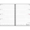 Ugekalender International - A5 - Tværformat - Spiral - Genbrugskarton - Sort - 2027 - Mayland - 27200700