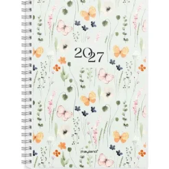 Ugekalender m/4 forside illu. - A5 - Højformat - Spiral - PP-plast - 2027 - Mayland - 27200400