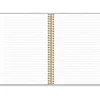 Ugekalender - Organizer & Notes - A5 - Spiral - Tværformat - Blå - 2027 - Mayland - 27226500