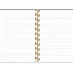 Ugekalender - Organizer & Notes - A5 - Spiral - Tværformat - Blå - 2027 - Mayland - 27226500