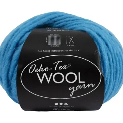 Uldgarn L: 50 m turkis 50 g