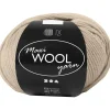 Uld garn Maxi Wool længde 125 meter grå | 100 gram