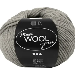 Uldgarn Maxi Wool længde 125 meter assorteret farver | 20 x 100 gram