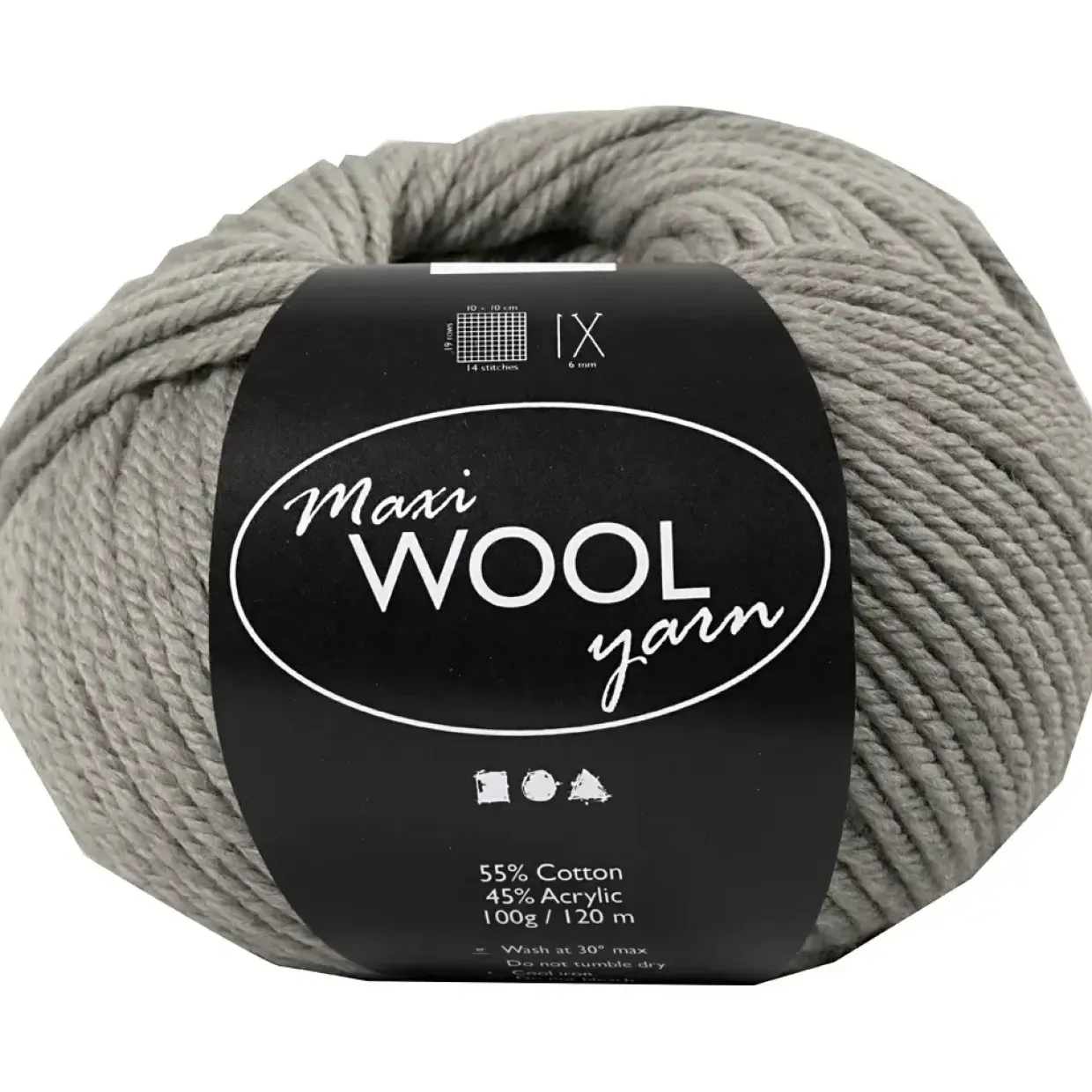 Uldgarn Maxi Wool længde 125 meter assorteret farver | 20 x 100 gram