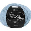 Uldgarn Maxi Wool længde 125 meter sart blå | 100 gram