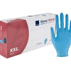 Undersøgelseshandsker - Abena Classic XXL - Nitril - Blå - 1000 stk