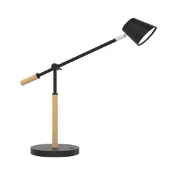 Unilux Vicky LED lampe, sort/træ