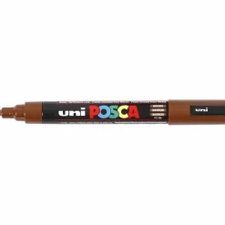 Uni Posca tusser, stregtykkelse: 2,5 mm, PC-5M , brown, medium, 1stk.