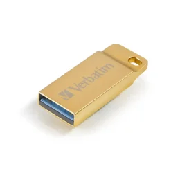 USB-flashdrive - Verbatim Metal Executive - 16 GB - USB 3.0 - Guld