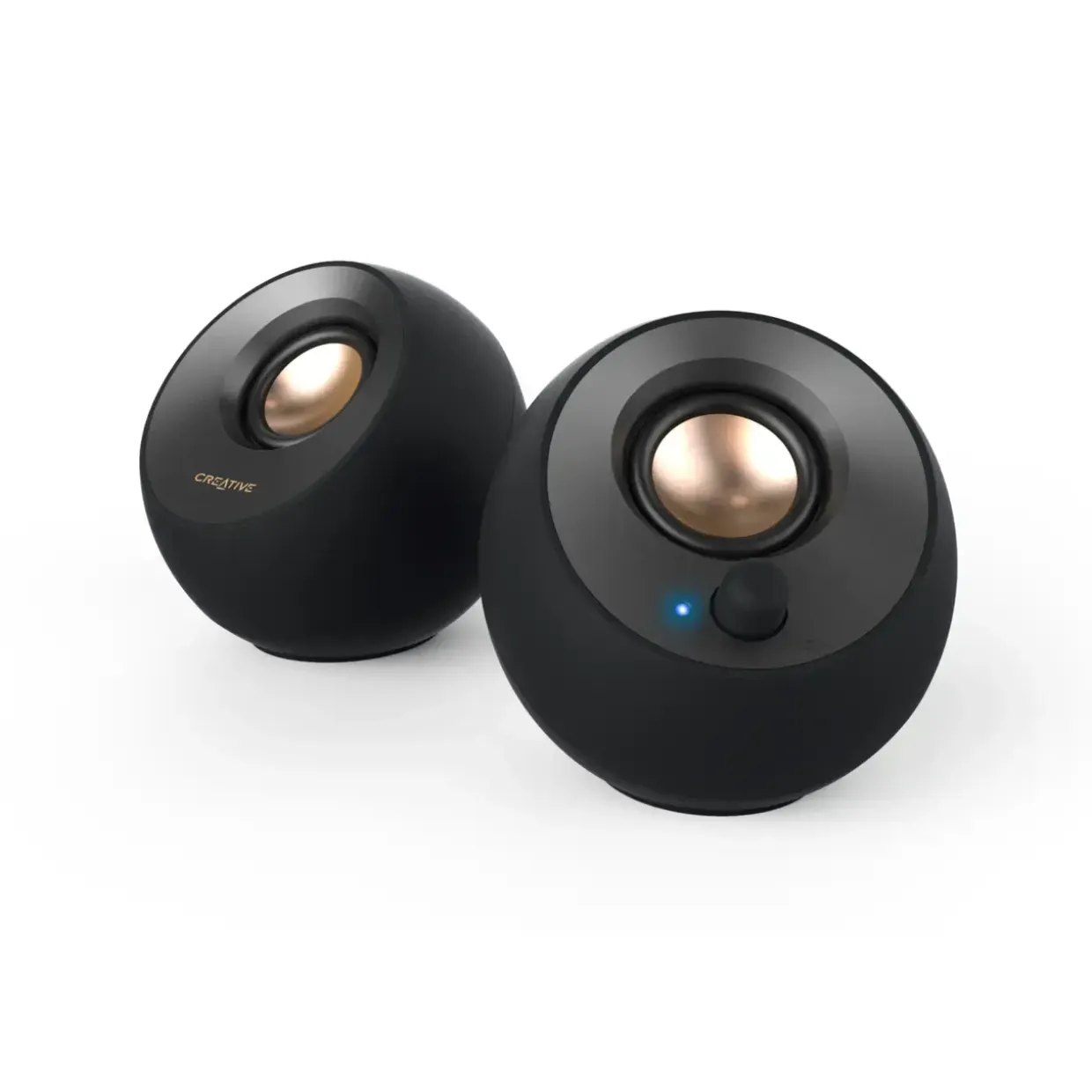 USB Højttalere - Creative Pebble V2 - Sort