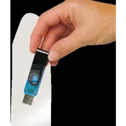 USB-lomme - 3L - Klar selvklæbende - 52,5 x 90 mm - 100 stk.