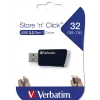 USB stik Verbatim Store 'n' Click USB Drive 32GB (2-pack) Red/Blue