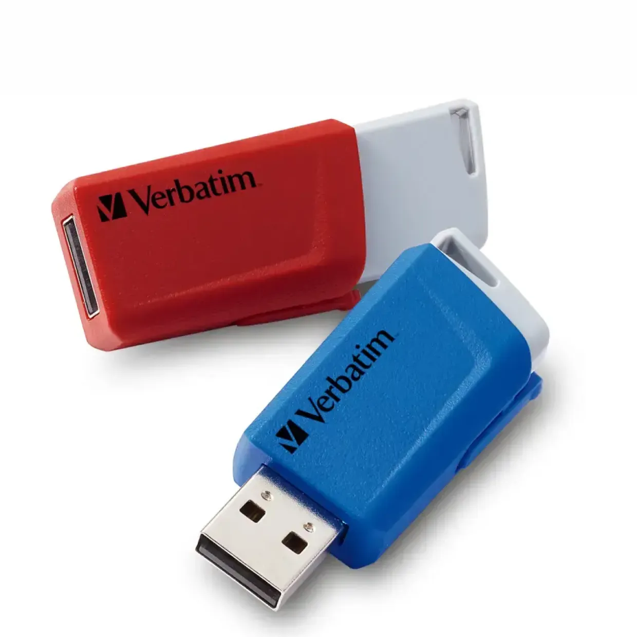 USB stik Verbatim Store 'n' Click USB Drive 32GB (2-pack) Red/Blue