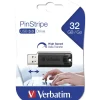 USB stik Verbatim USB 3.0 PinStripe 32GB, Black