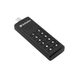 USB - Verbatim - KEYPAD SECURE - USB 3.1 - GEN 1 - 256-BIT - Sort