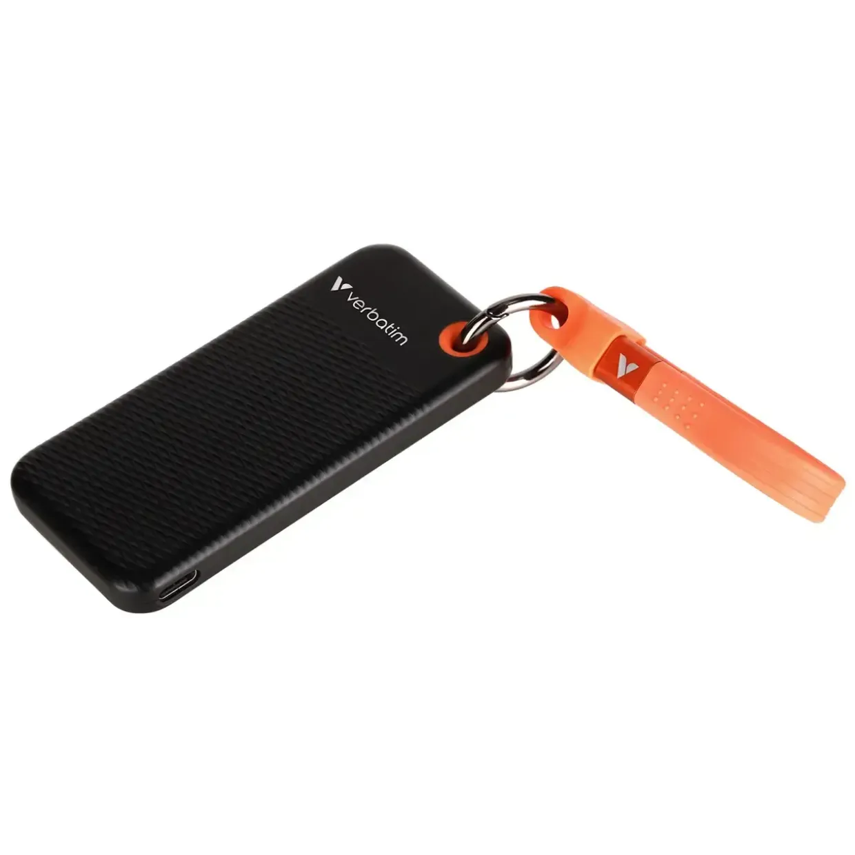 USB Verbatim USB 3.2 Gen 2 512GB Pocket SSD, Sort/Orange