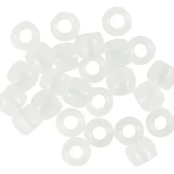 UV-perler , L: 6 mm, diam. 8 mm, hulstr. 4 mm, ass. farver, 700ml/ 1 ds., 320 g