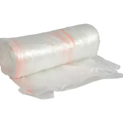Vandopløselig sæk, 60 l, klar, virgin, 55x100cm, varmtvandsopløselig - 4 ruller